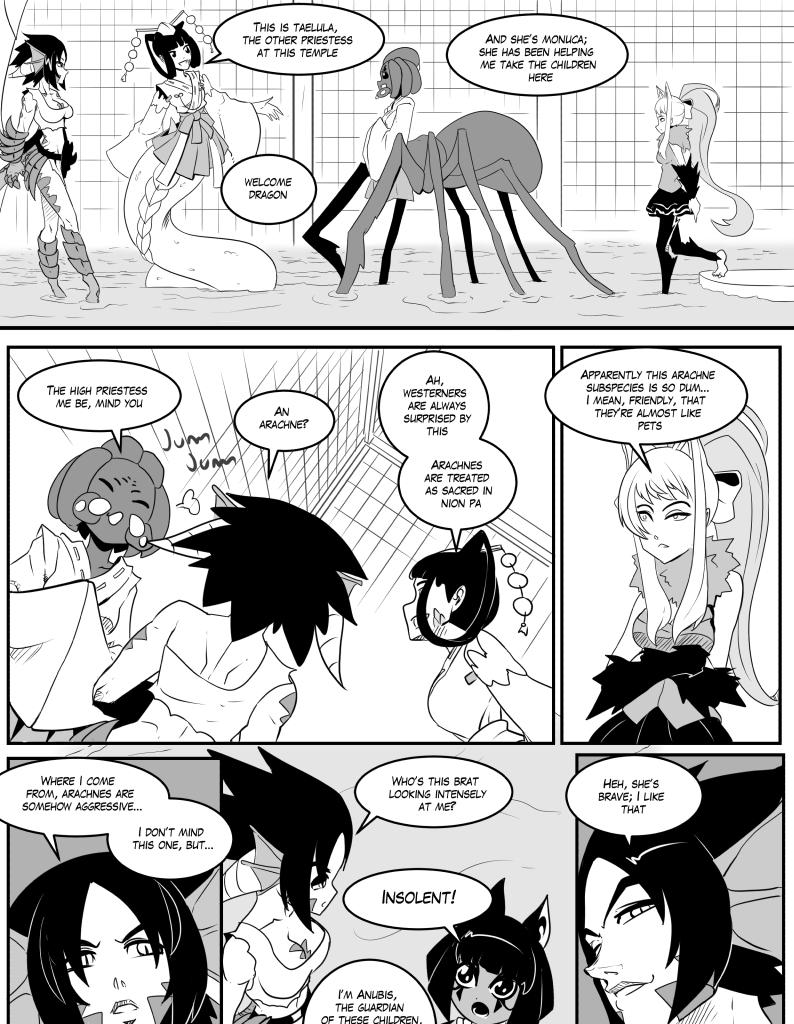 Monster girls on tour - Episode 267, Page 1: Page 267